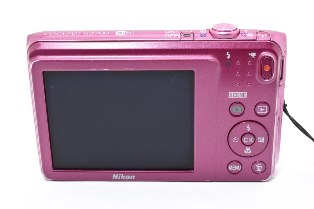ニコン　Nikon COOLPIX S3700 ピンク《元箱付属・動作確認済み》
