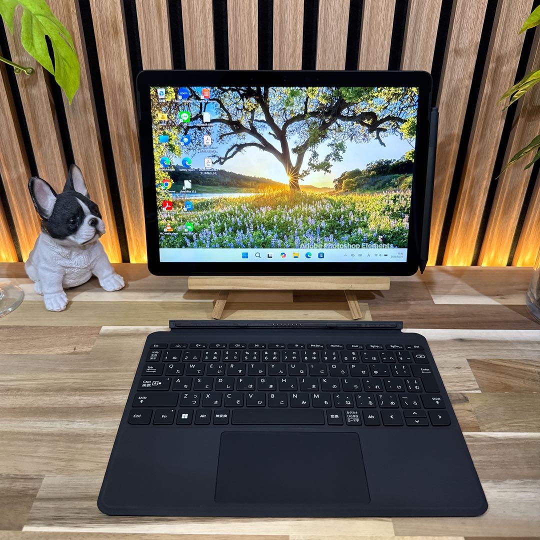 極美品 希少ブラック‼️Surface Go 3☘2in1☘大人気ノートパソコン