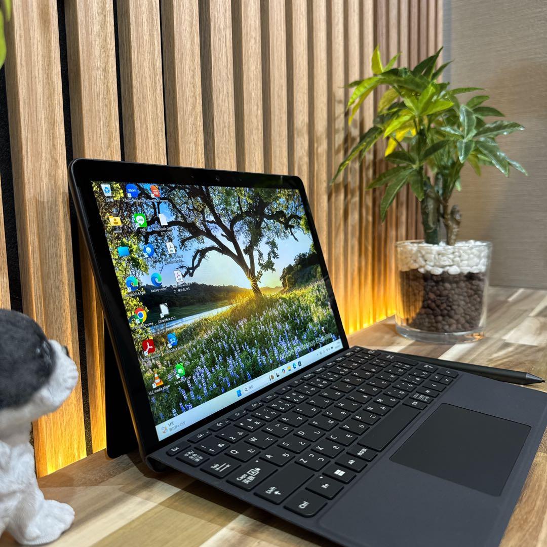 極美品 希少ブラック‼️Surface Go 3☘2in1☘大人気ノートパソコン