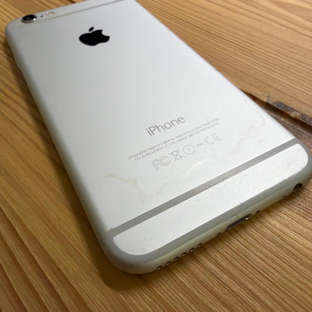 iPhone6 64GB シルバー　MG4H2J/A バッテリー 100%