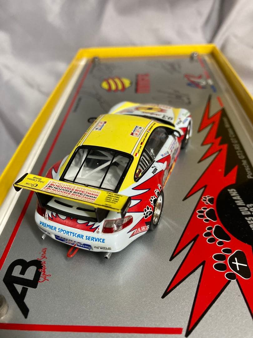ポルシェ911GT3RSルマン24時間2003年クラス優勝車限定ミニカー