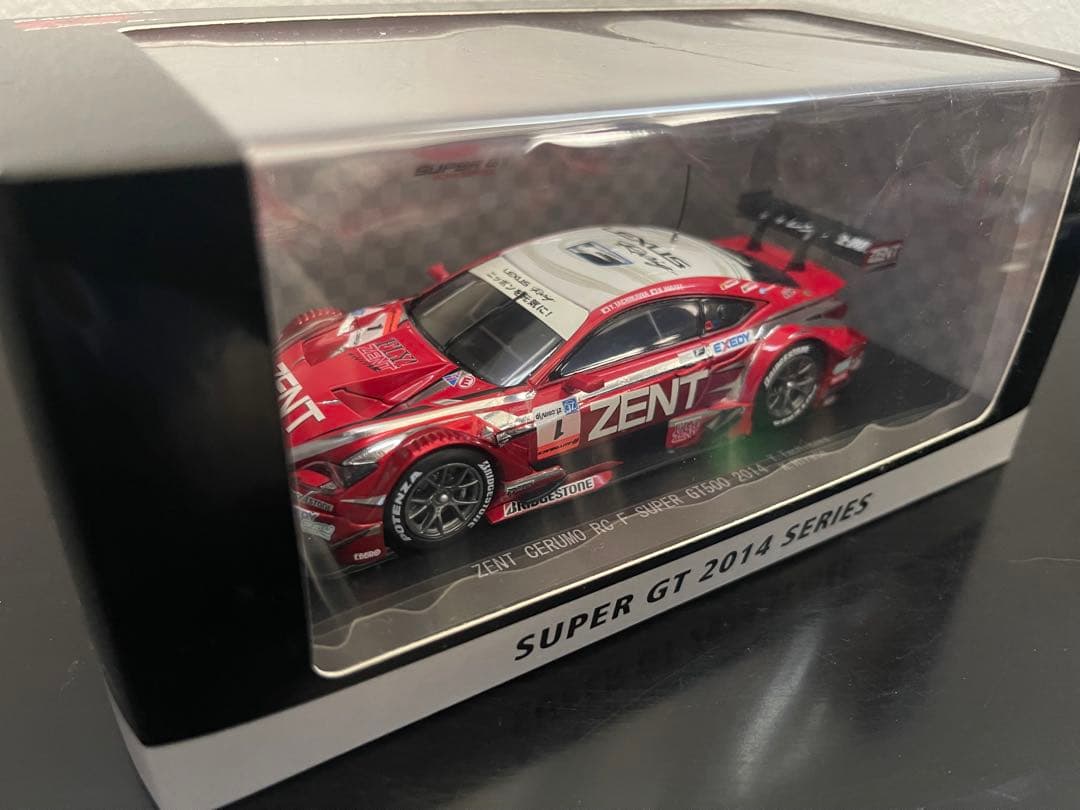 ミニカー EBBRO SUPER GT 2014 ZENT CERUMO RC F 1