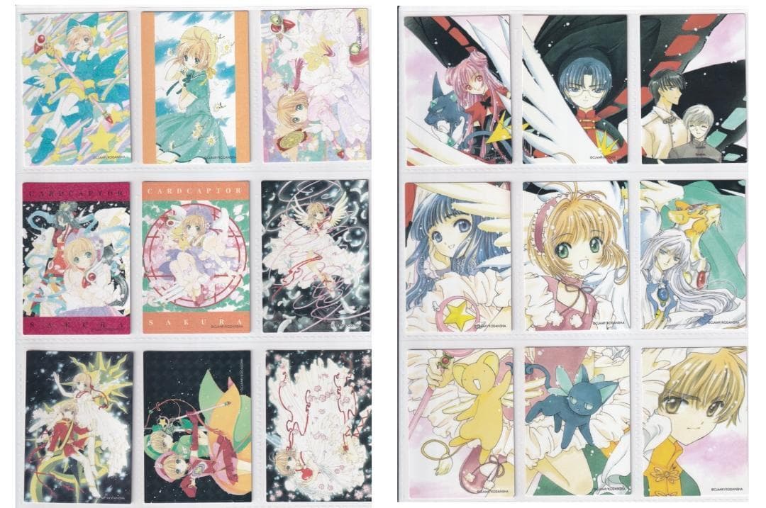 カードキャプターさくら　クロウカード編　さくらカード編　コンプ　バインダー付き