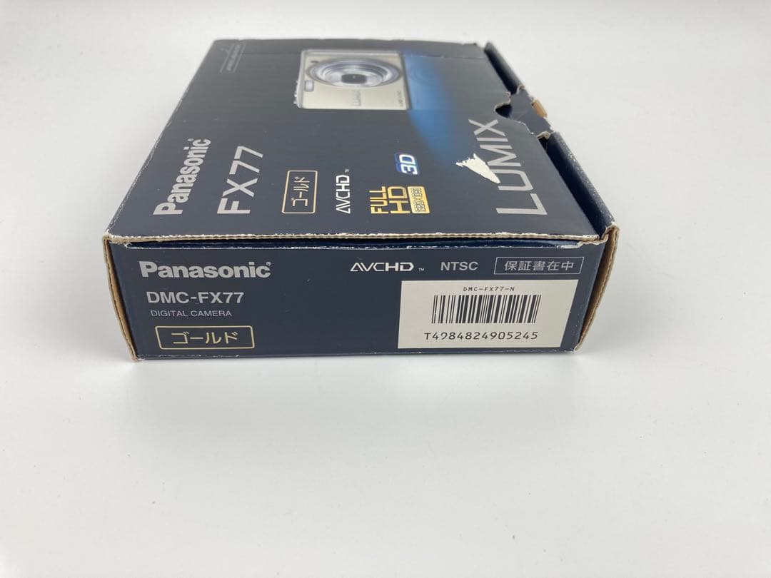 【極美品】Panasonic LUMIX DMC-FX77 レオパードゴールド