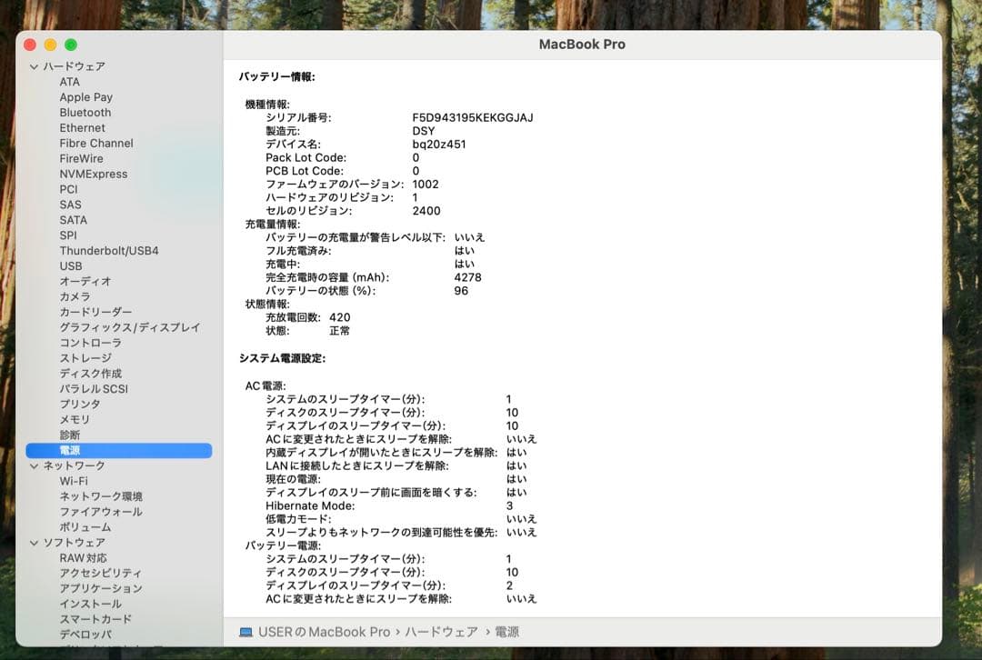 MacBook本体 Apple MacBook Pro 13 2019 i5/8GB/120GB