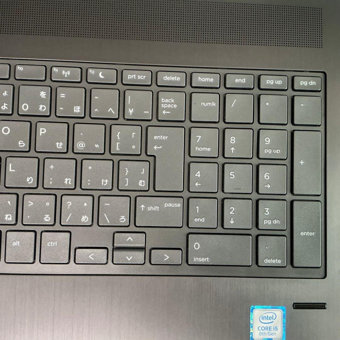 HP 17.3インチ ProBook corei5 第8世代 新品SSD256