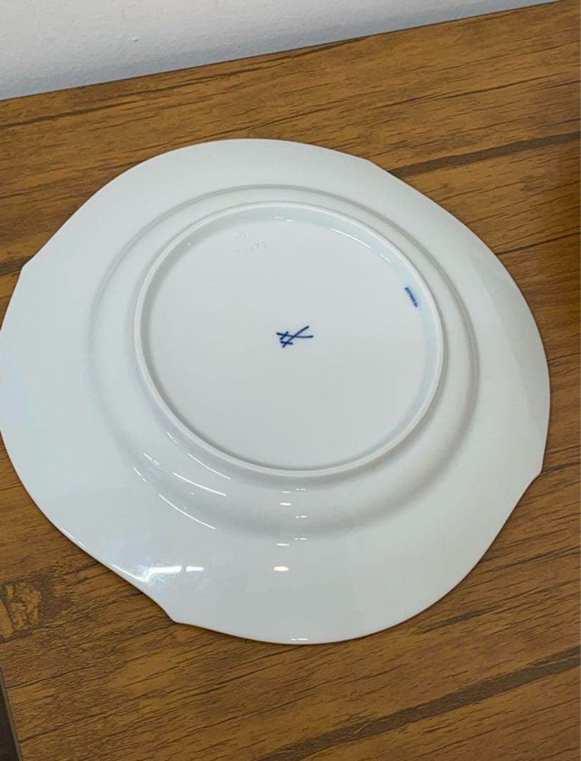 マイセン　Meissen 2枚 剣マークお皿 双剣プレート