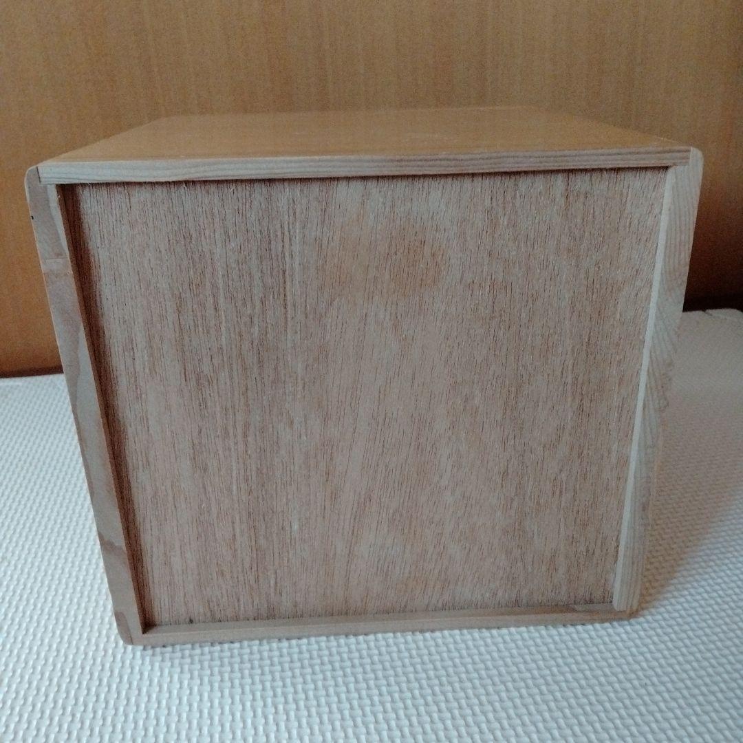 新品　CHANSON COSMETICS　コスメボックス裁縫箱鏡ミラー化粧コスメ