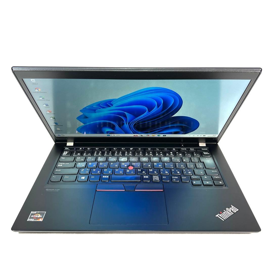美品 ThinkPad X13 Gen1 第10世代 バッテリー良好 オフィス