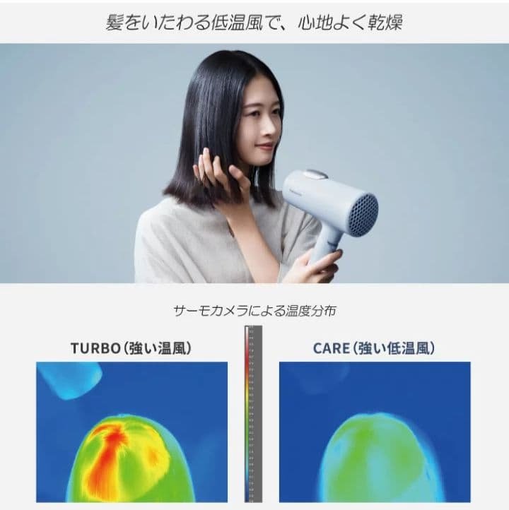 【Panasonic】パナソニック イオニティ　ヘアドライヤー EH-NE7M