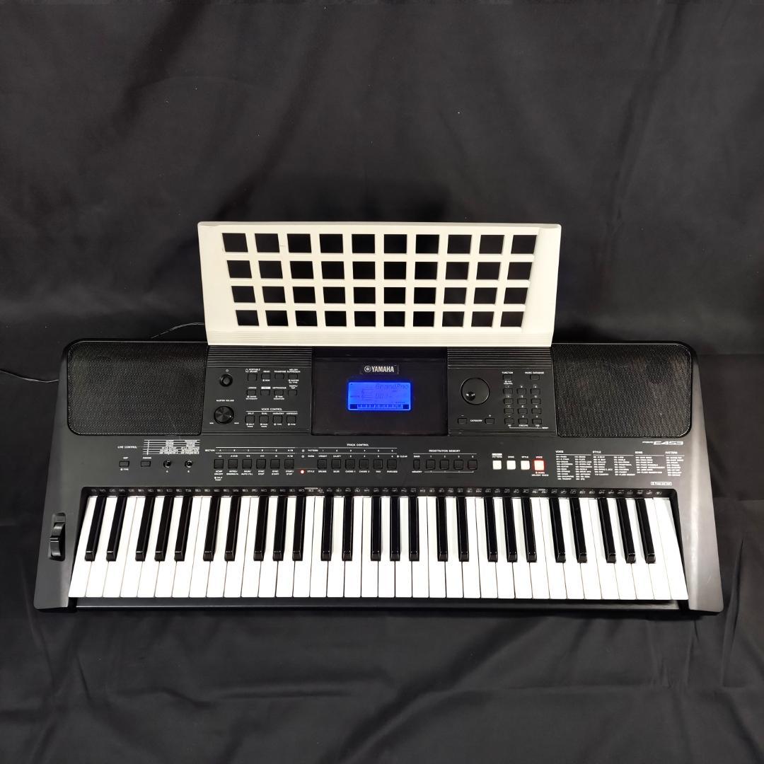 YAMAHA ヤマハ PSR-E453 電子キーボード 電子ピアノ 動作確認済み
