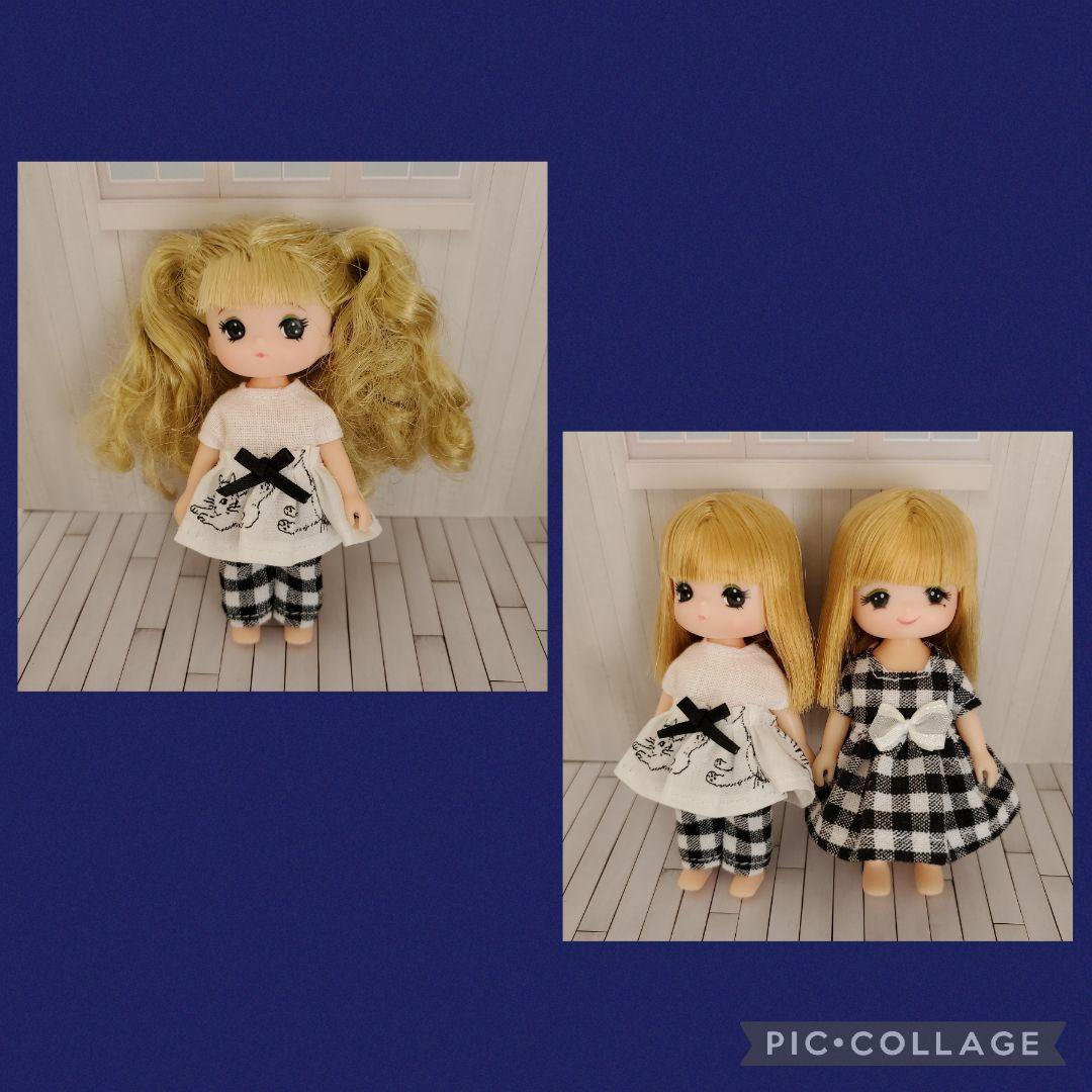ミキちゃんマキちゃん 服 3点セット ハンドメイド 　127