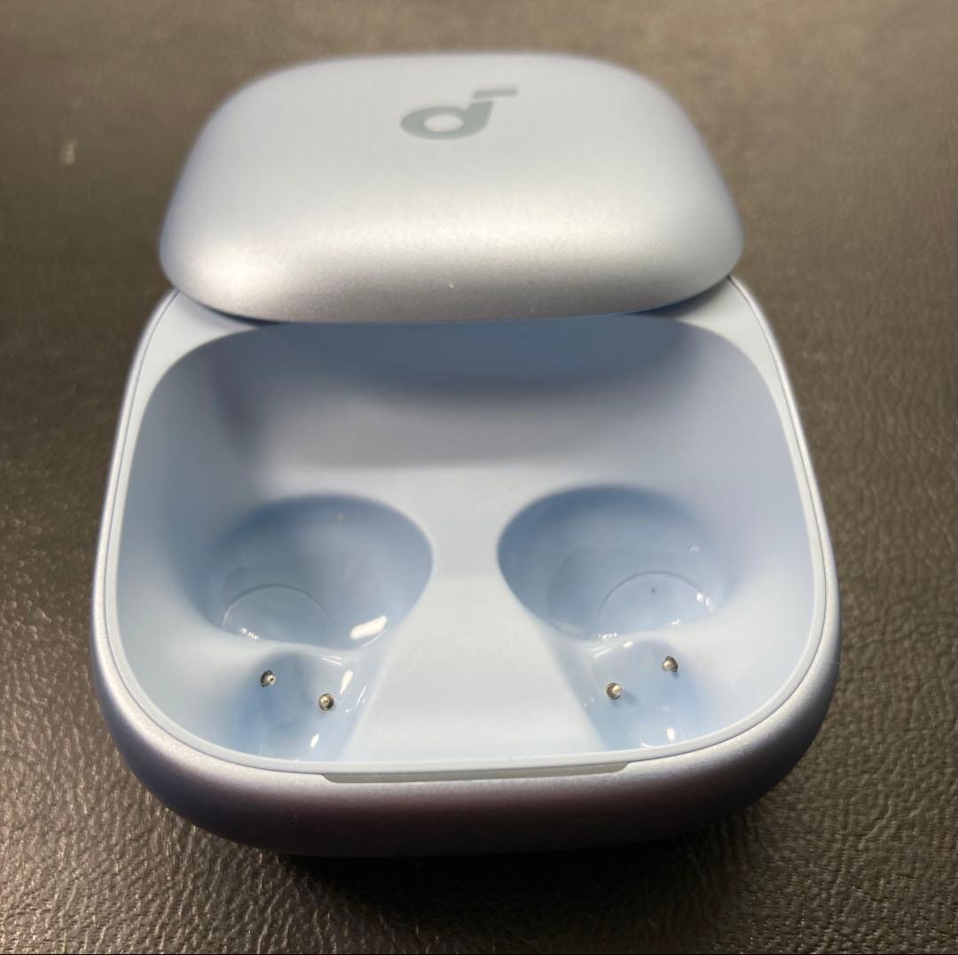 Anker Soundcore Liberty Buds【充電ケース・ブルー】