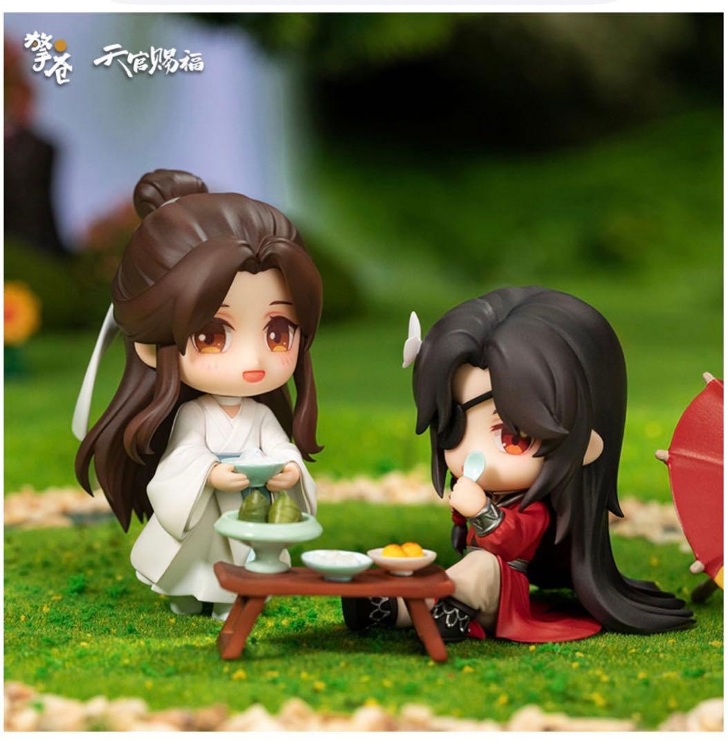 天官赐福 謝怜花城フィギュアセット 特典背景付き 新品未開封　極楽雅宴ver