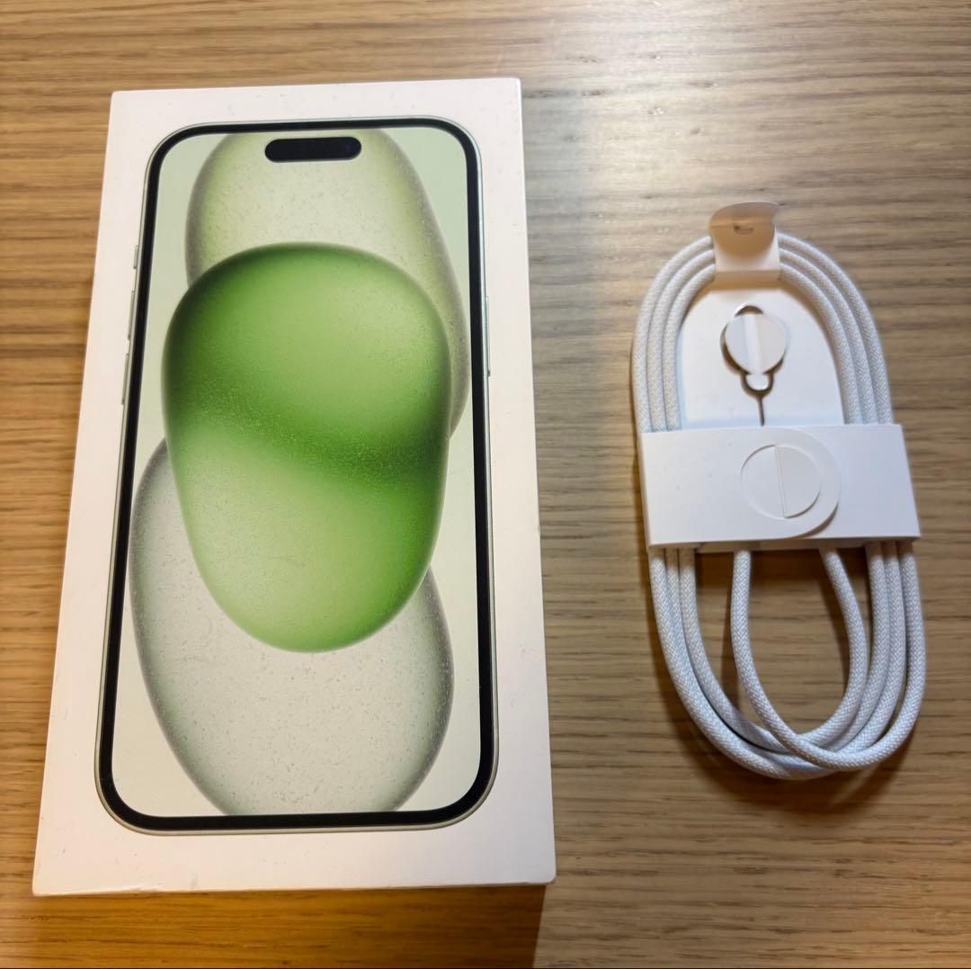 iPhone15 128G グリーン【お値下げしました】