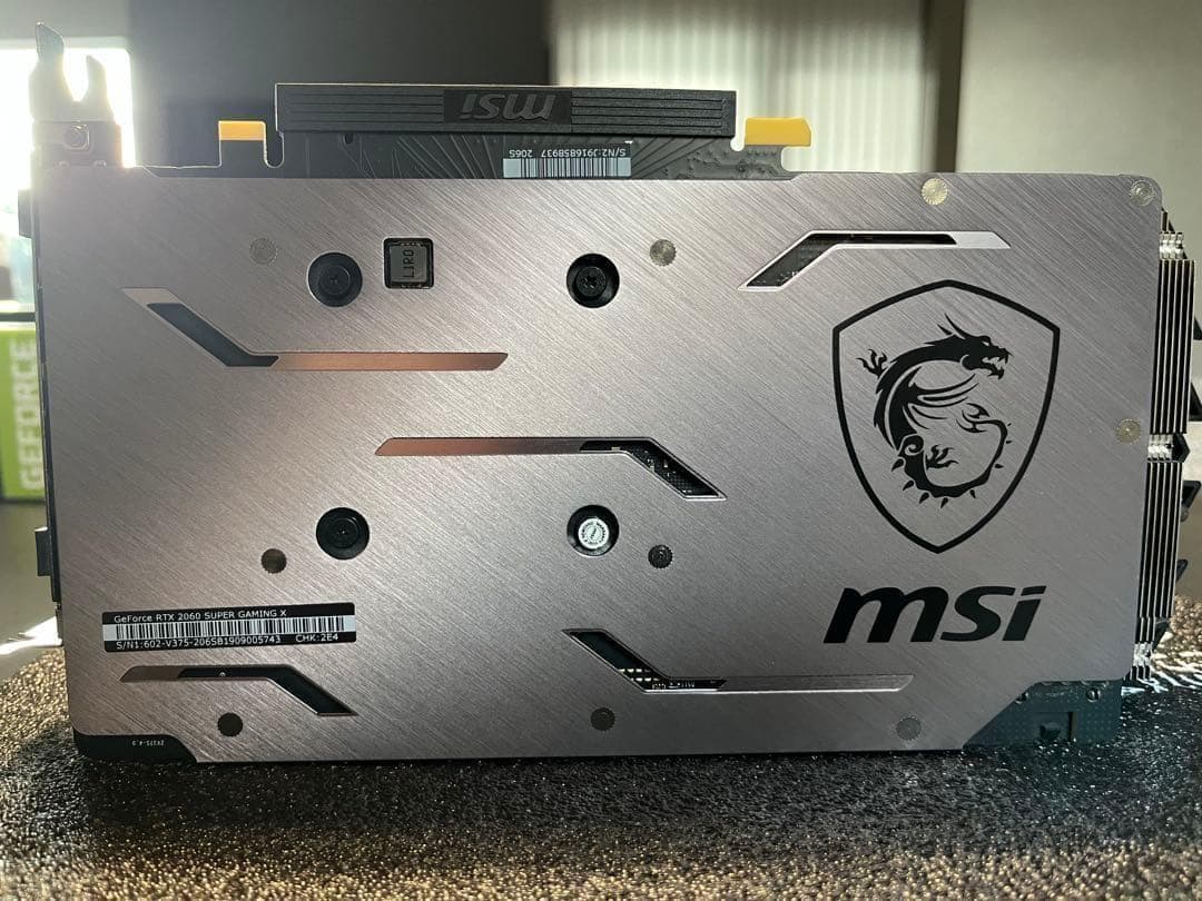MSI RTX 2060super GAMING X 中古