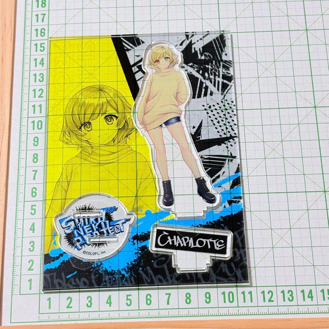 白猫プロジェクト　描き下ろし　アクリルスタンド　シャルロット