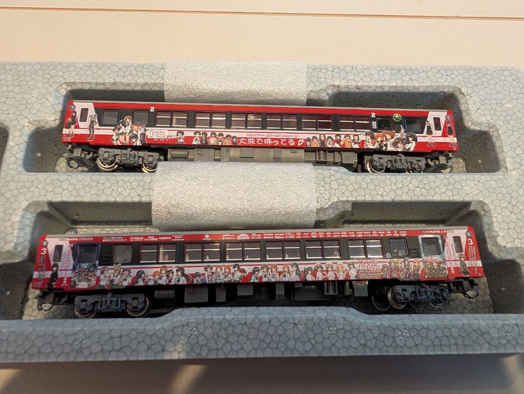 KATO 鹿島臨海鉄道 6000形 ガールズ&パンツァー ラッピング列車 セット
