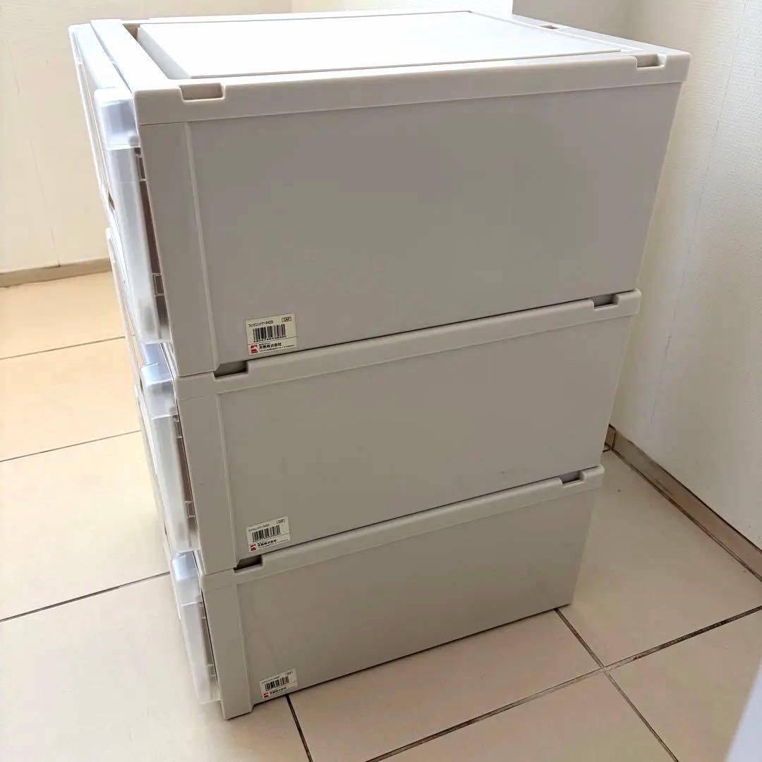 【引取り限定】天馬 フィッツケース 9個+専用棚 奥行き55cm 幅45cm
