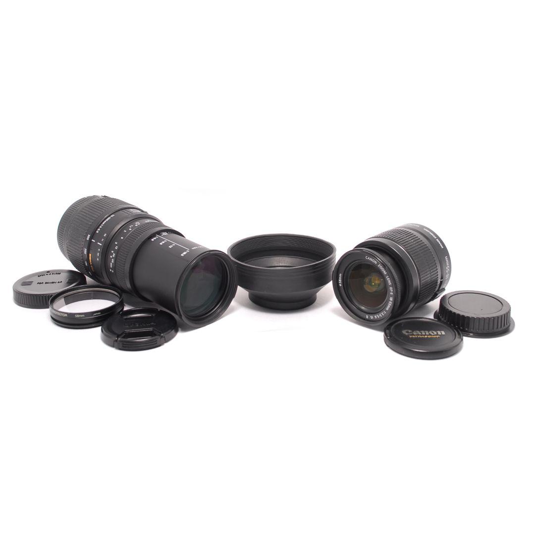 ❤即購入1000円OFF❤Canon Kiss X50 マクロ 超望遠レンズ