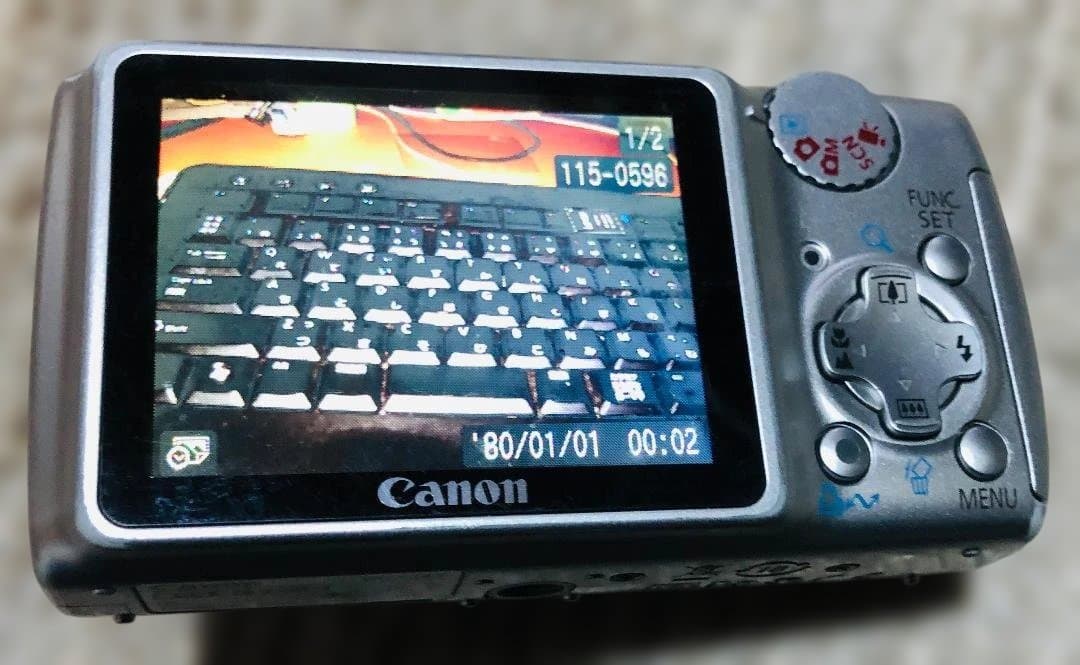 Canon PowerShot A470 デジタルカメラ 動作確認品