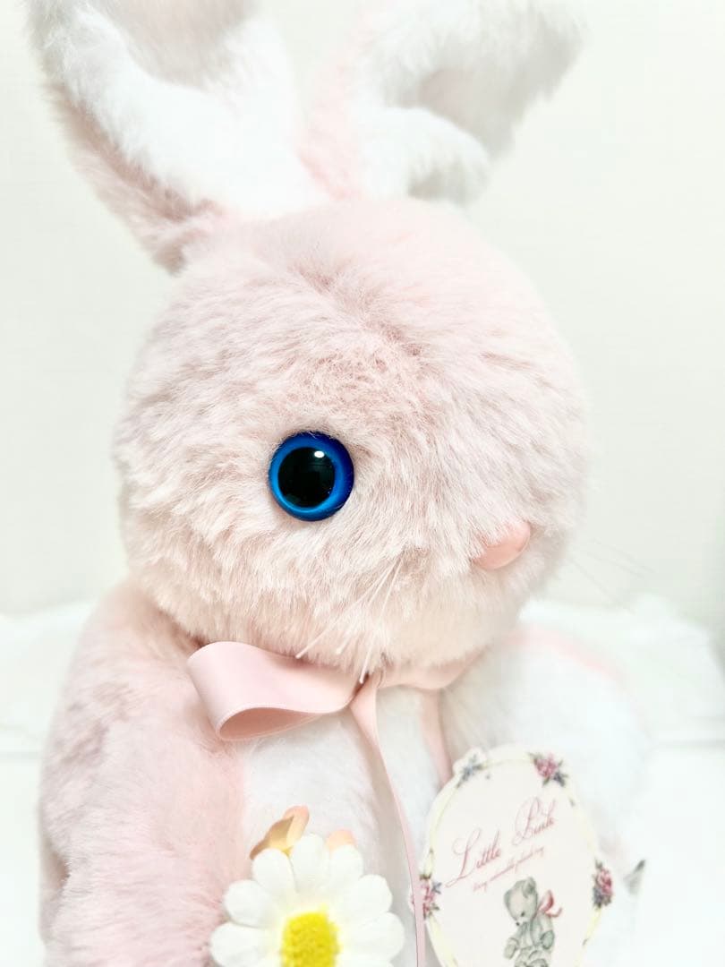 Little Pink レトロ うさぎ ぬいぐるみ 新品 ヴィンテージ風