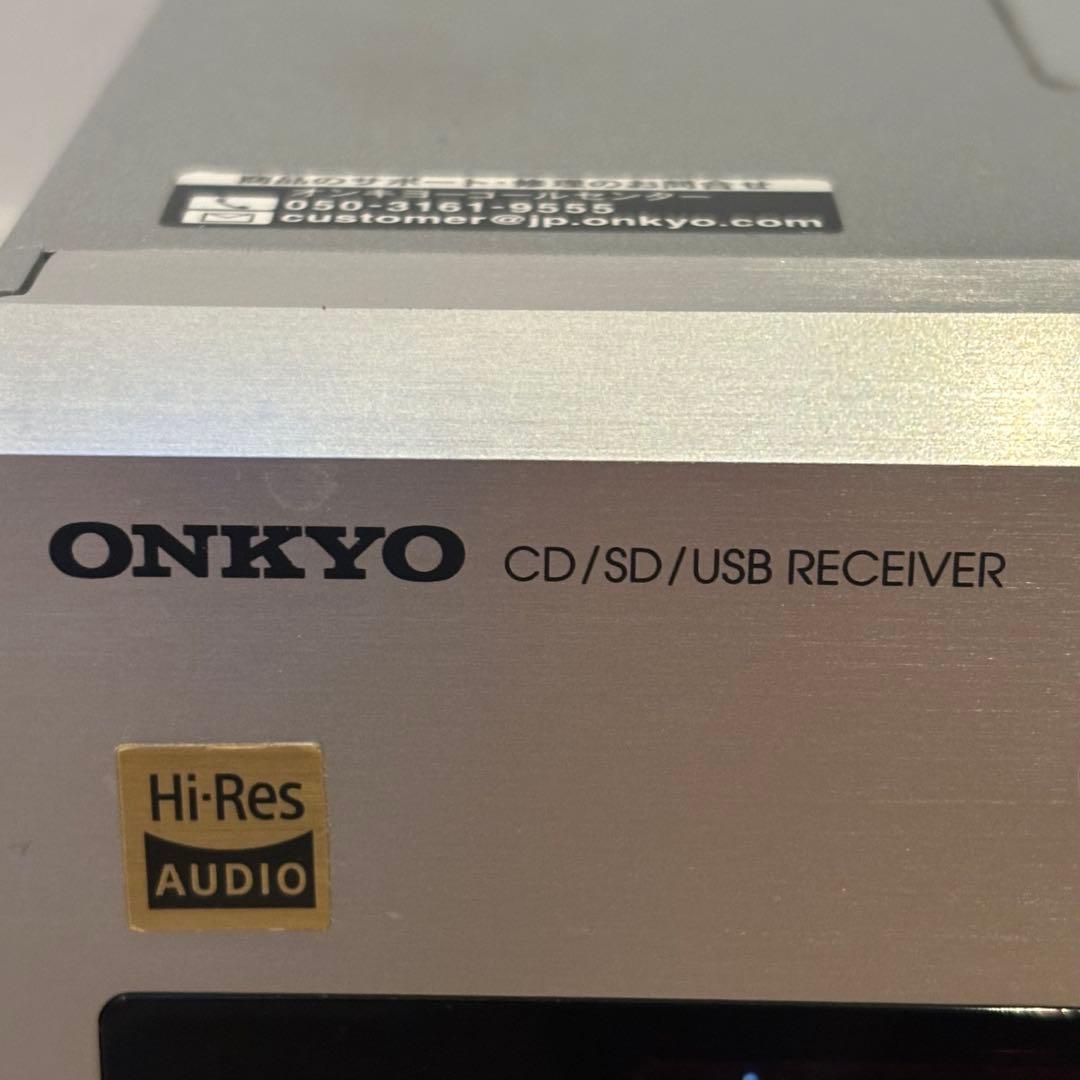 【美品】ONKYO オンキョー NFR-9TX CD/SD/USBレシーバー本体