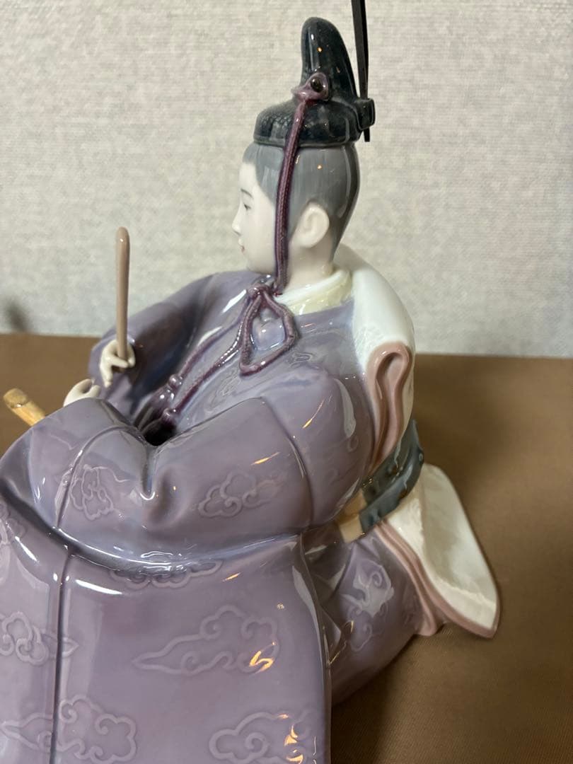 リヤドロ　雛人形　親王飾り　極美品