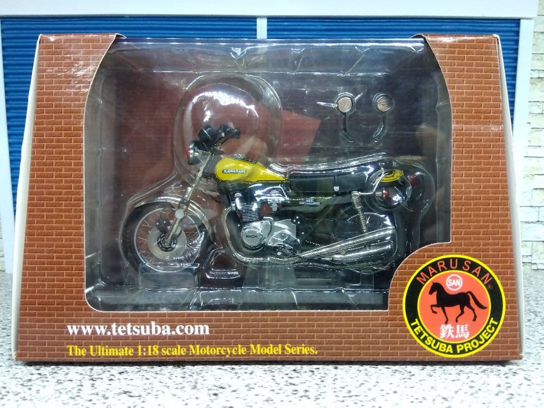 1/18 ミニカー マルサン鉄馬プロジェクト カワサキ Z900 Z1