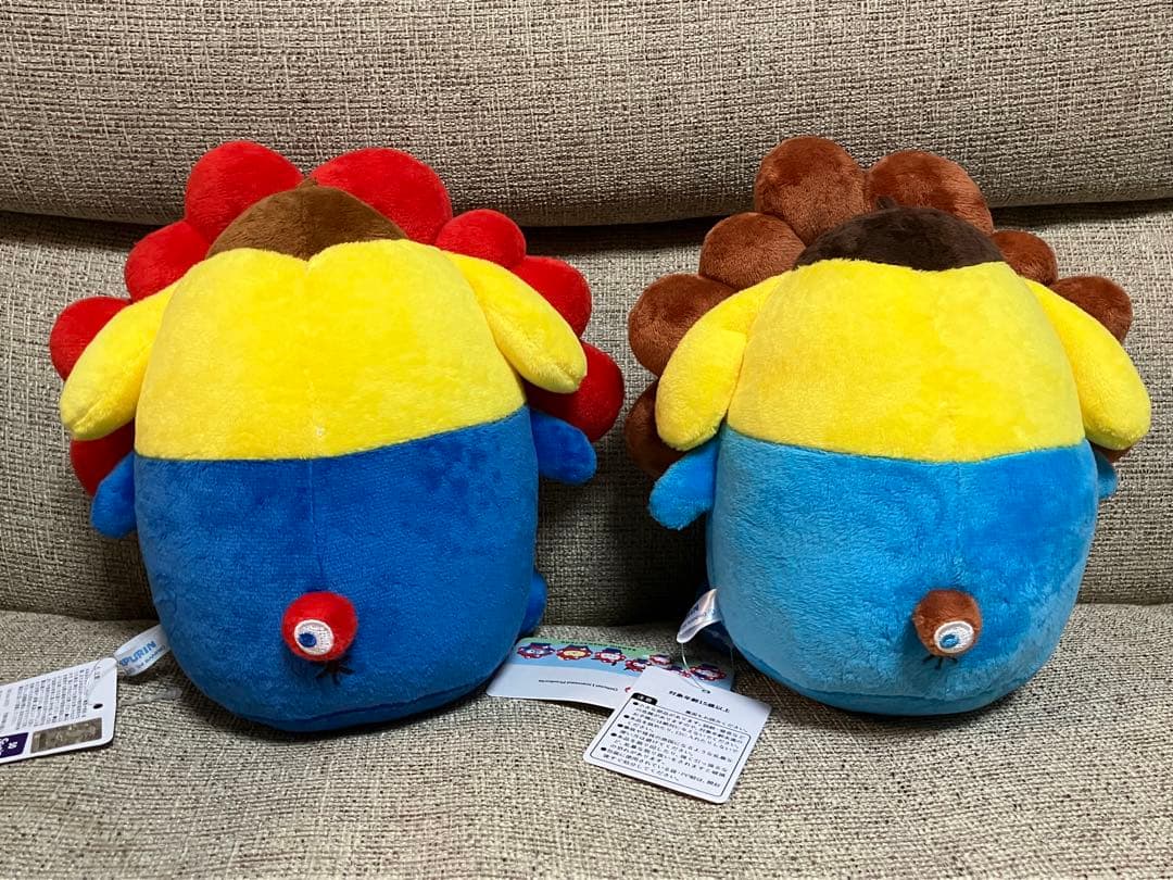 ミャクミャク　なりきり　ポムポムプリン　ぬいぐるみ　M ２個セット　大阪関西万博