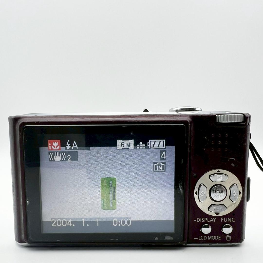 【完動品】Panasonic LUMIX DMC-FX33 コンデジ 動作確認済