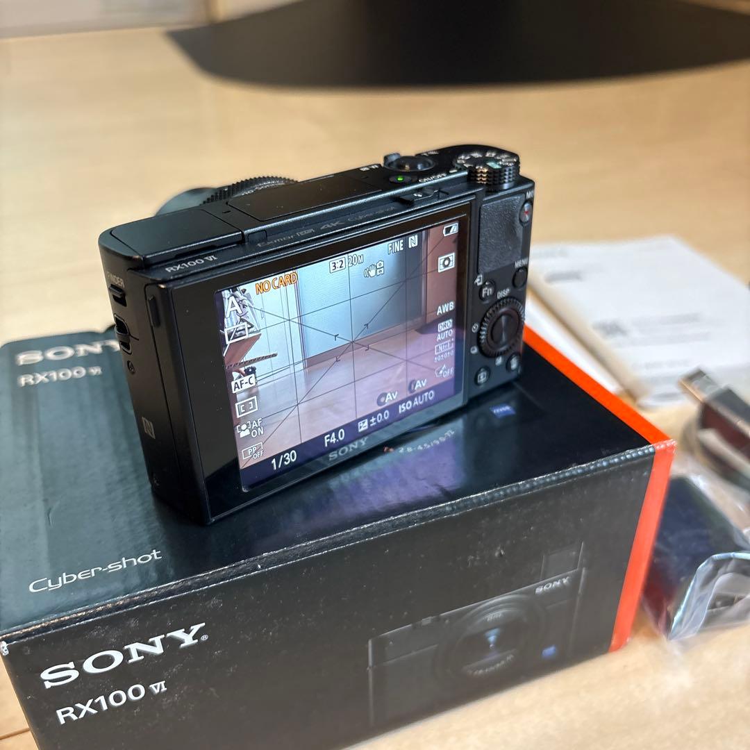 【動作確認済】ソニーSONY rx100m6 箱付き デジカメ　RX100M6