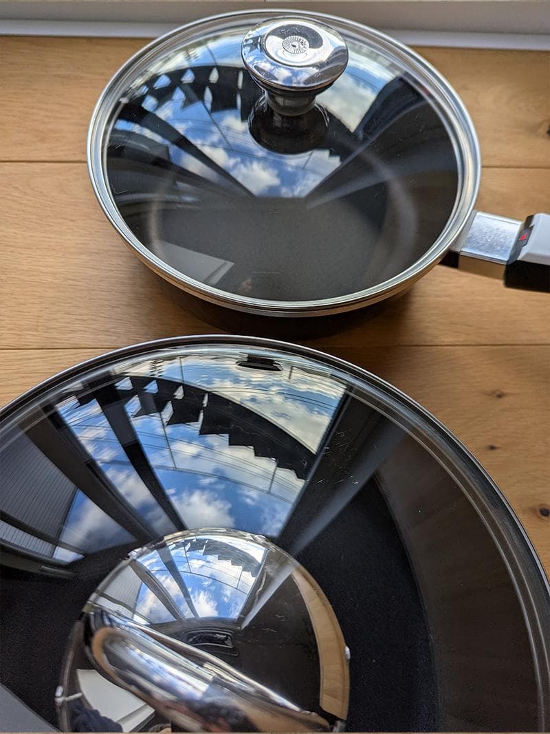 【ma230】アサヒ軽金属 オールパンゼロ 26cm ハンドル、蓋付き