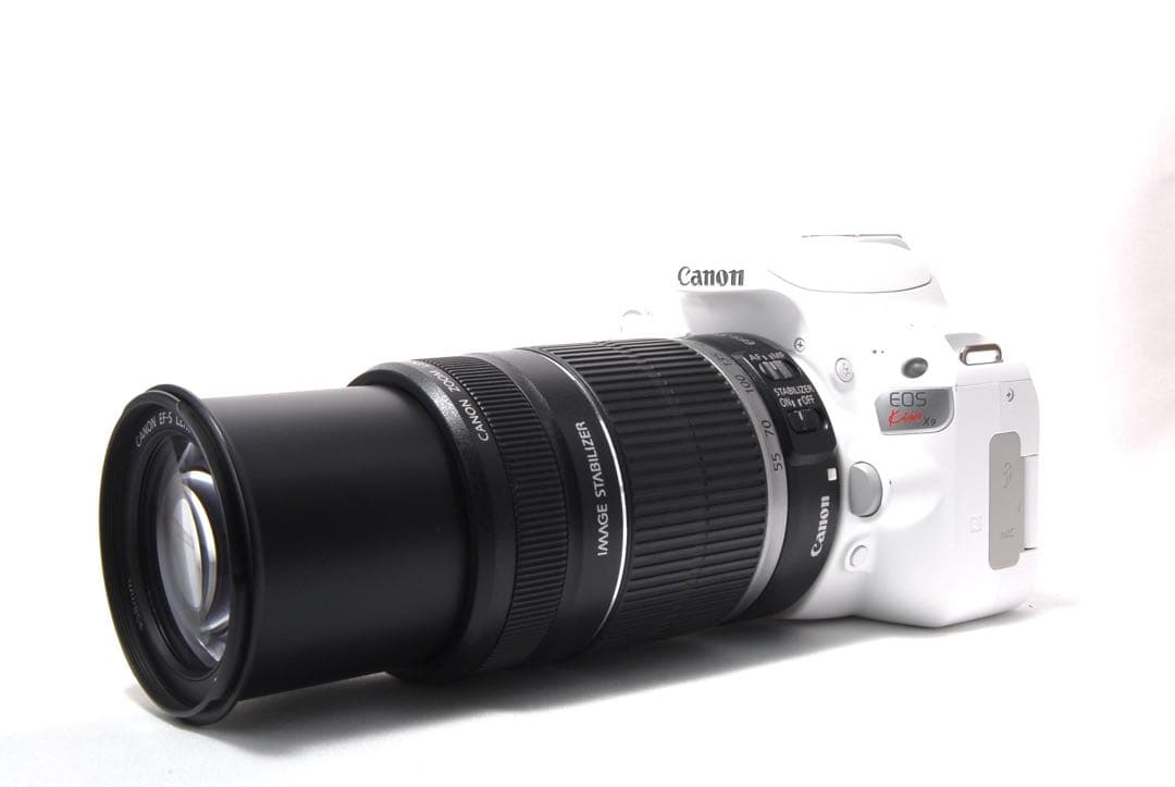 人気カラー Canon Kiss X9 Wレンズ WiFi転送機能 画面回転