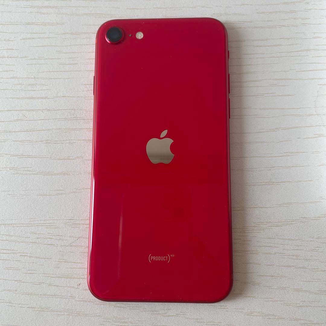 【極美品】iPhoneSE 第2世代　64GB レッド　SIMフリー