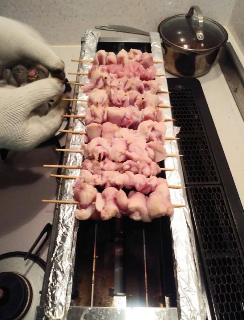 送料込 15999円 やきとり ガス焼器台 模擬店 焼鳥機器 みたらし 炉端Y1