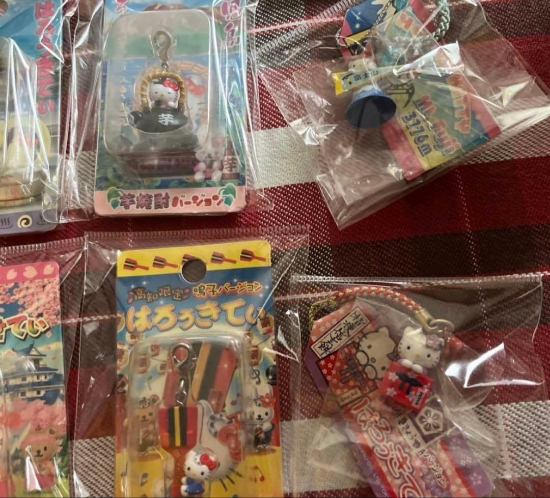 59個　ご当地ハローキティ キーホルダー ファスナーマスコット ストラップ