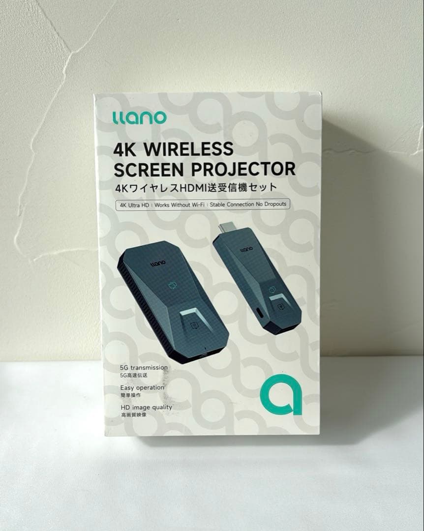 ワイヤレスHDMI 無線送受信機セット 4K 日本技適認証取得 超低遅延