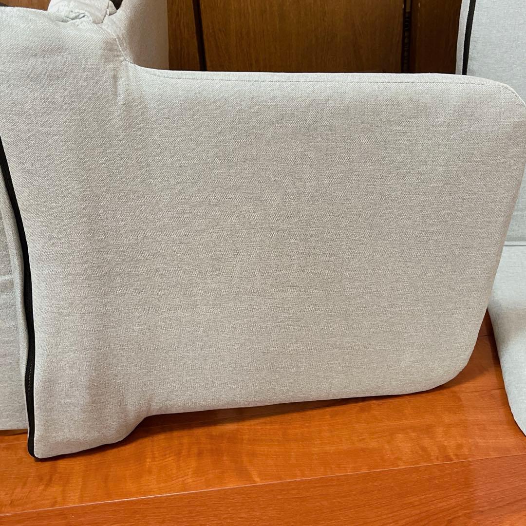 2個セット　いつでもどこでも背もたれ座椅子
