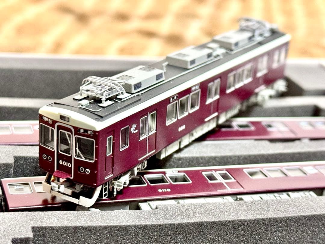 阪急 6000系 新塗装 6010編成 甲陽線 3両セット(電飾LED化)