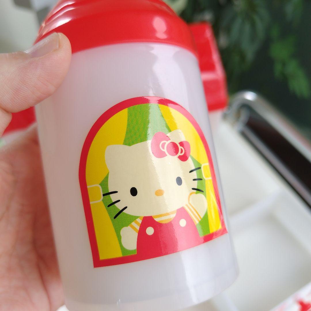 未使用美品です！サンリオキティ お城型 引き出し レトロ小物入れ
