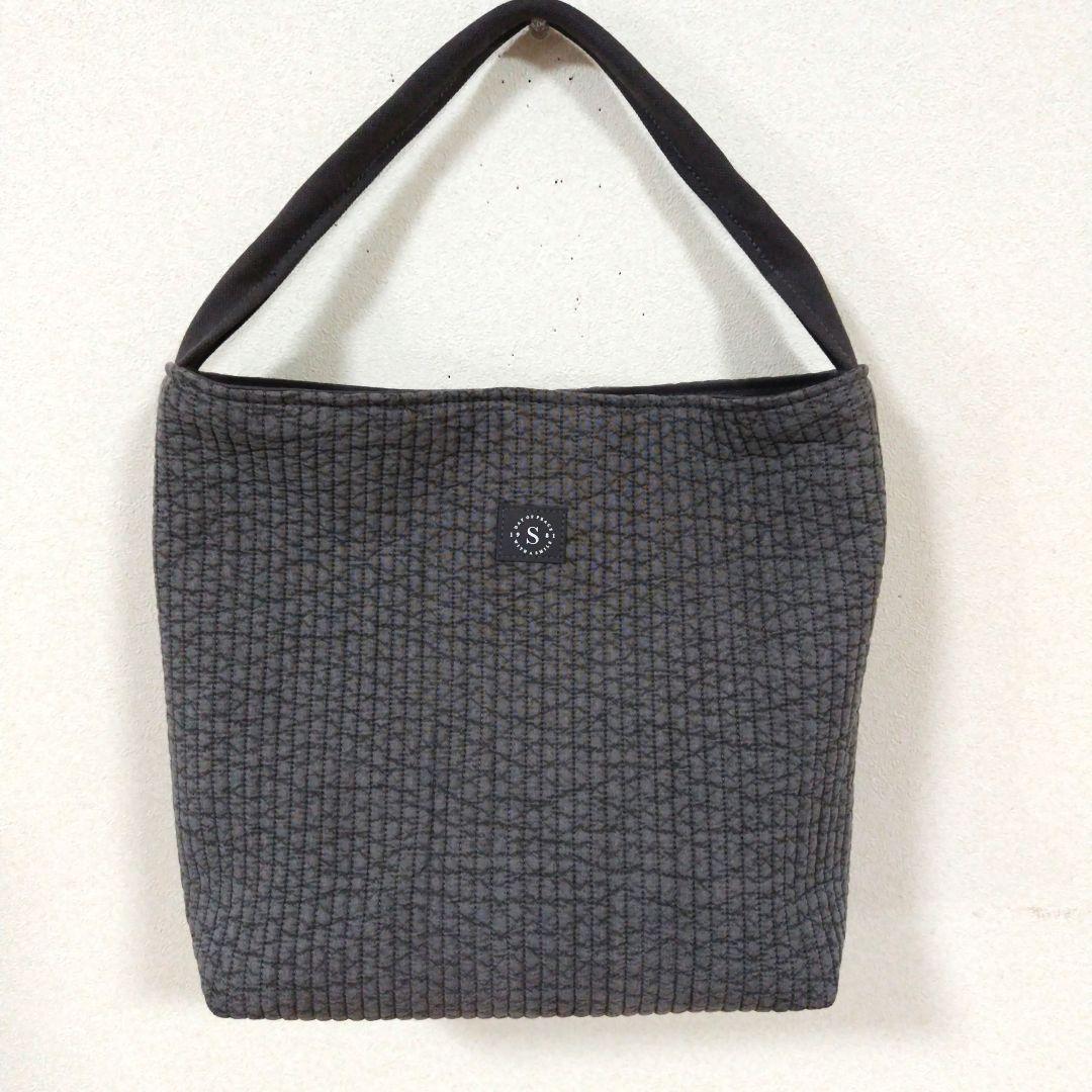 ハンドメイド、トートバック、倉敷帆布、バイカラー、サイドポケット