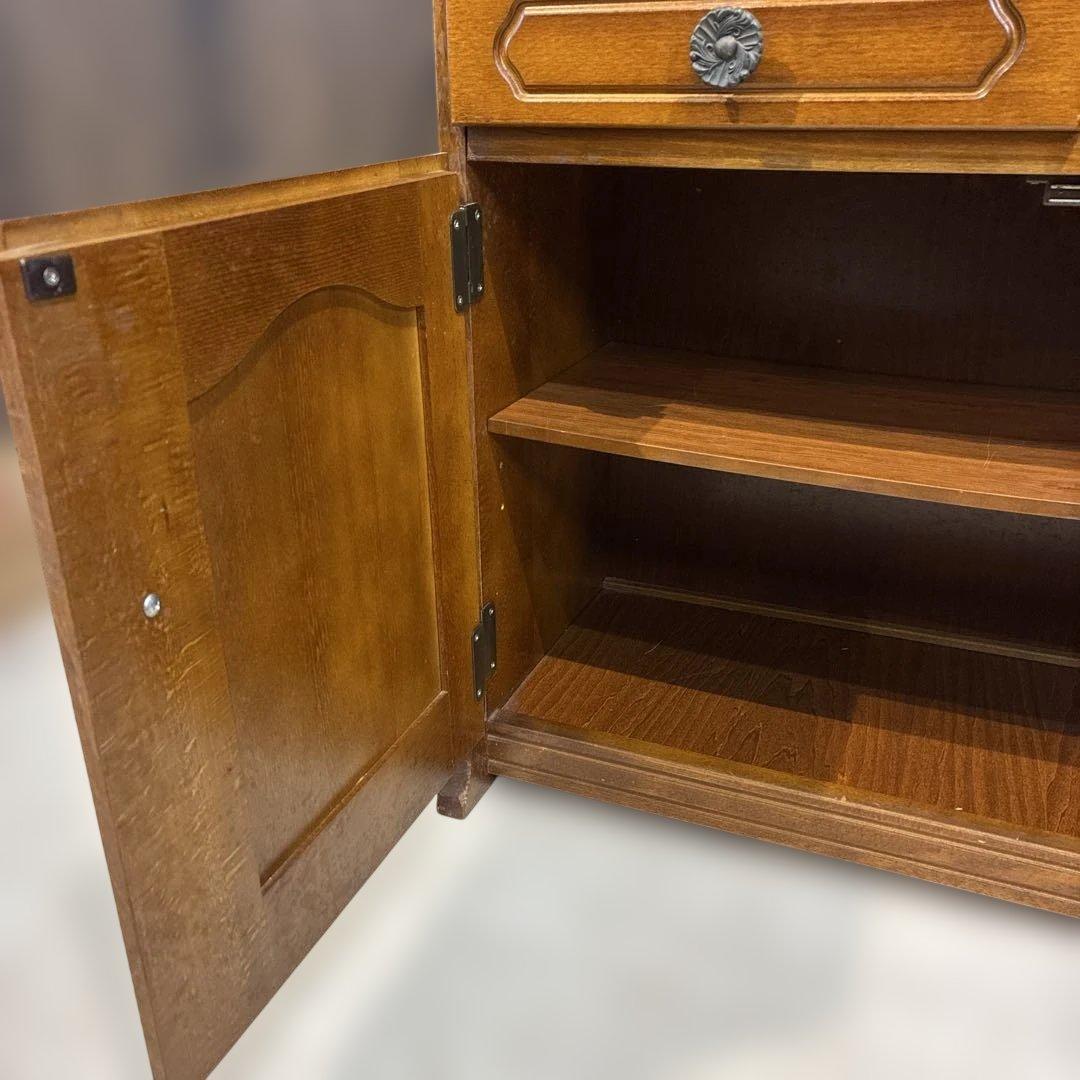 【希少】karimoku コロニアル　カリモク家具　電話台　高級家具
