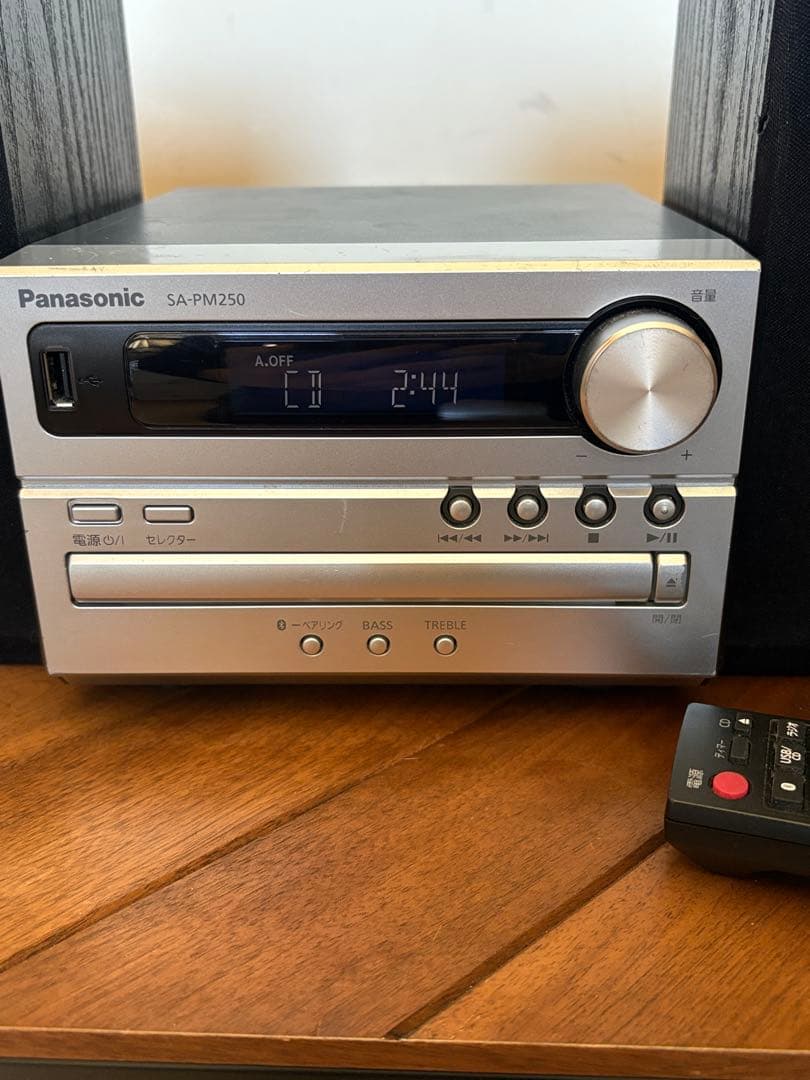 Panasonic　CDステレオシステム　SA-PM250 Bluetooth