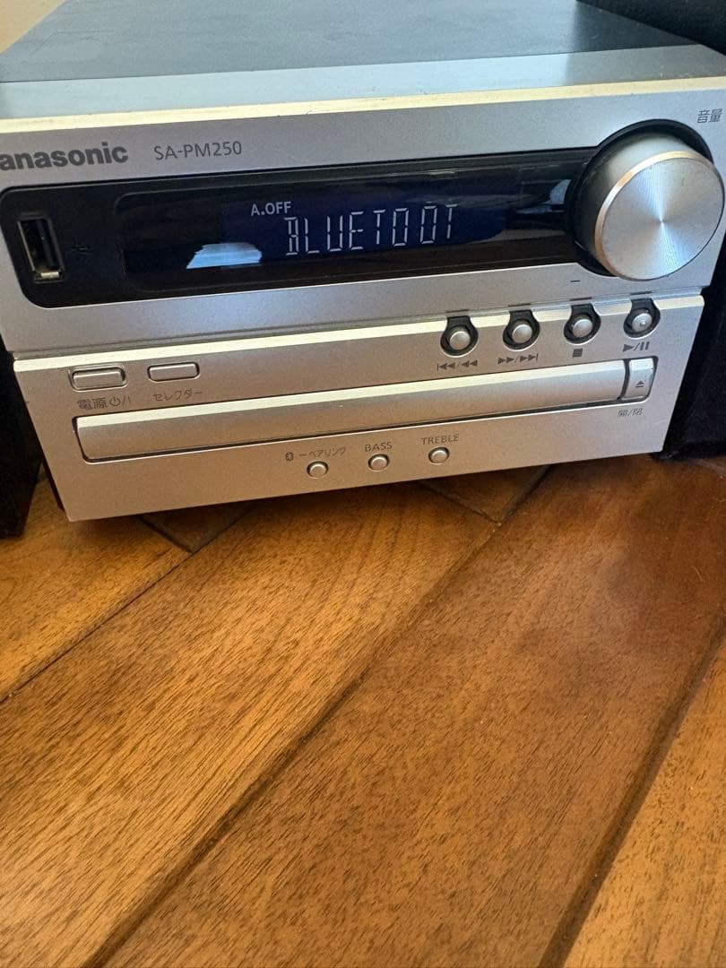 Panasonic　CDステレオシステム　SA-PM250 Bluetooth