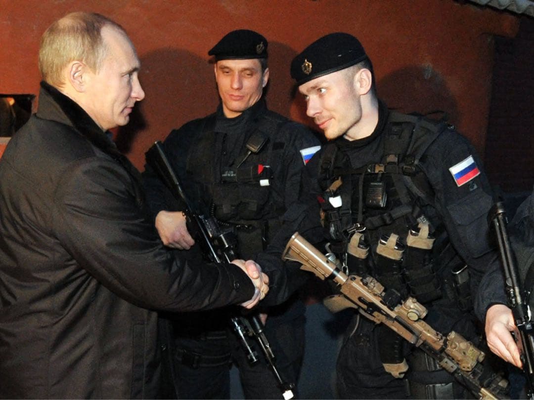 ロシア軍 FSB アルファ部隊 ベレー帽 実物 サイズ58 特殊部隊