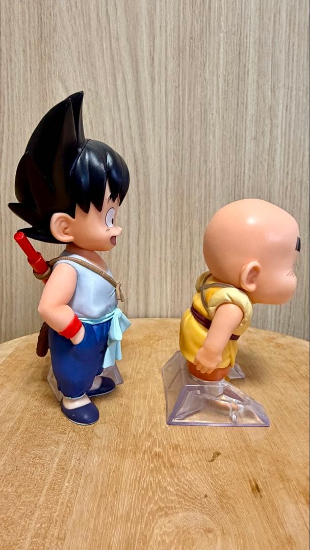 【美品】一番くじドラゴンボール 孫悟空修行編 A賞 孫悟空&クリリン
