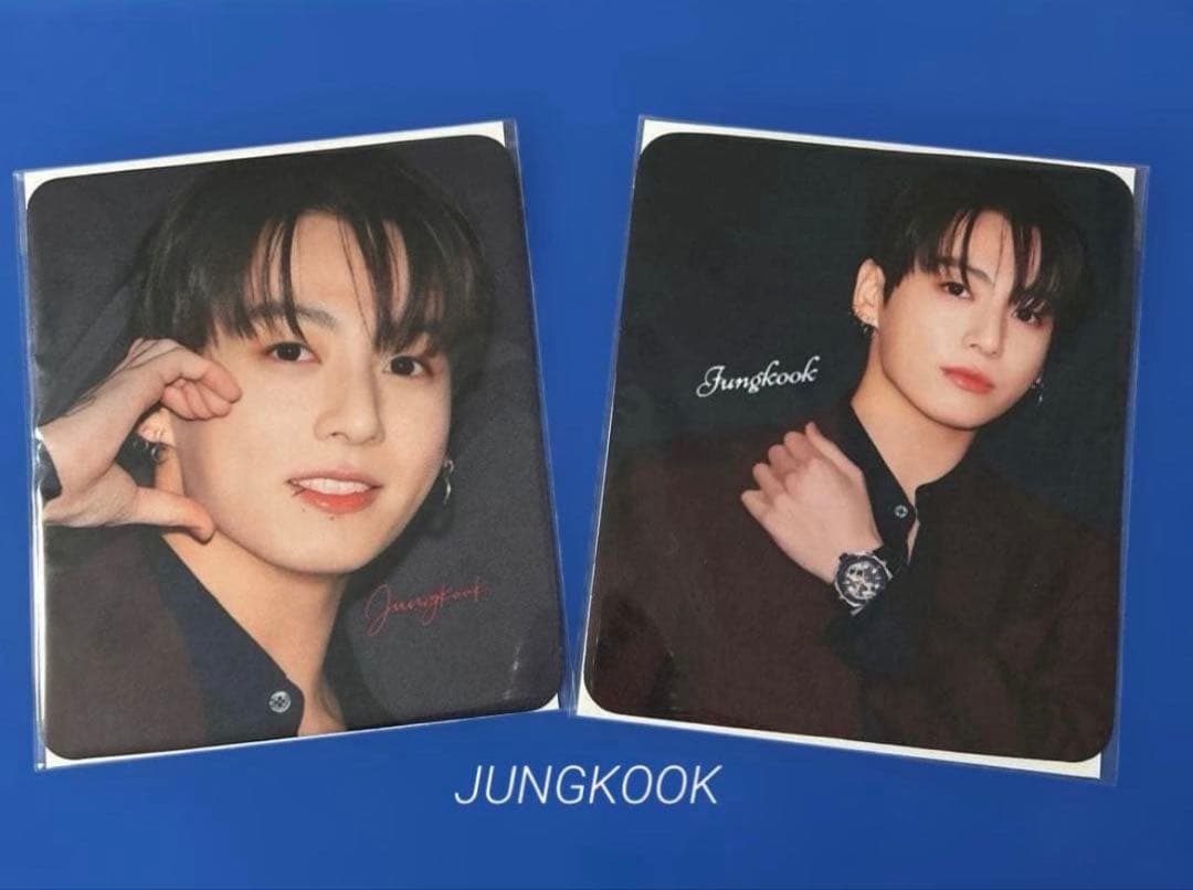 BTS JUNGKOOK マグネットブックマーク・ミニポーチ(ブラック)