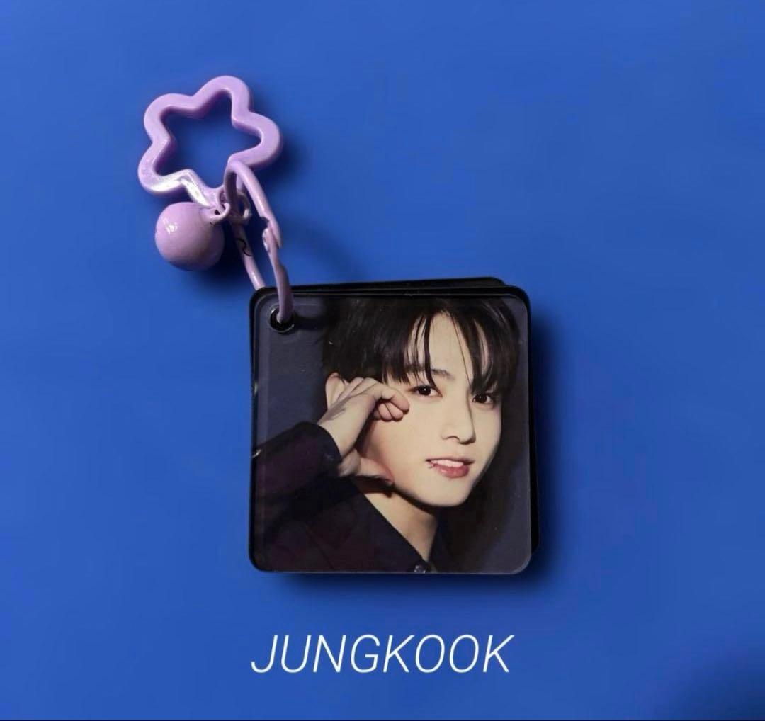 BTS JUNGKOOK マグネットブックマーク・ミニポーチ(ブラック)