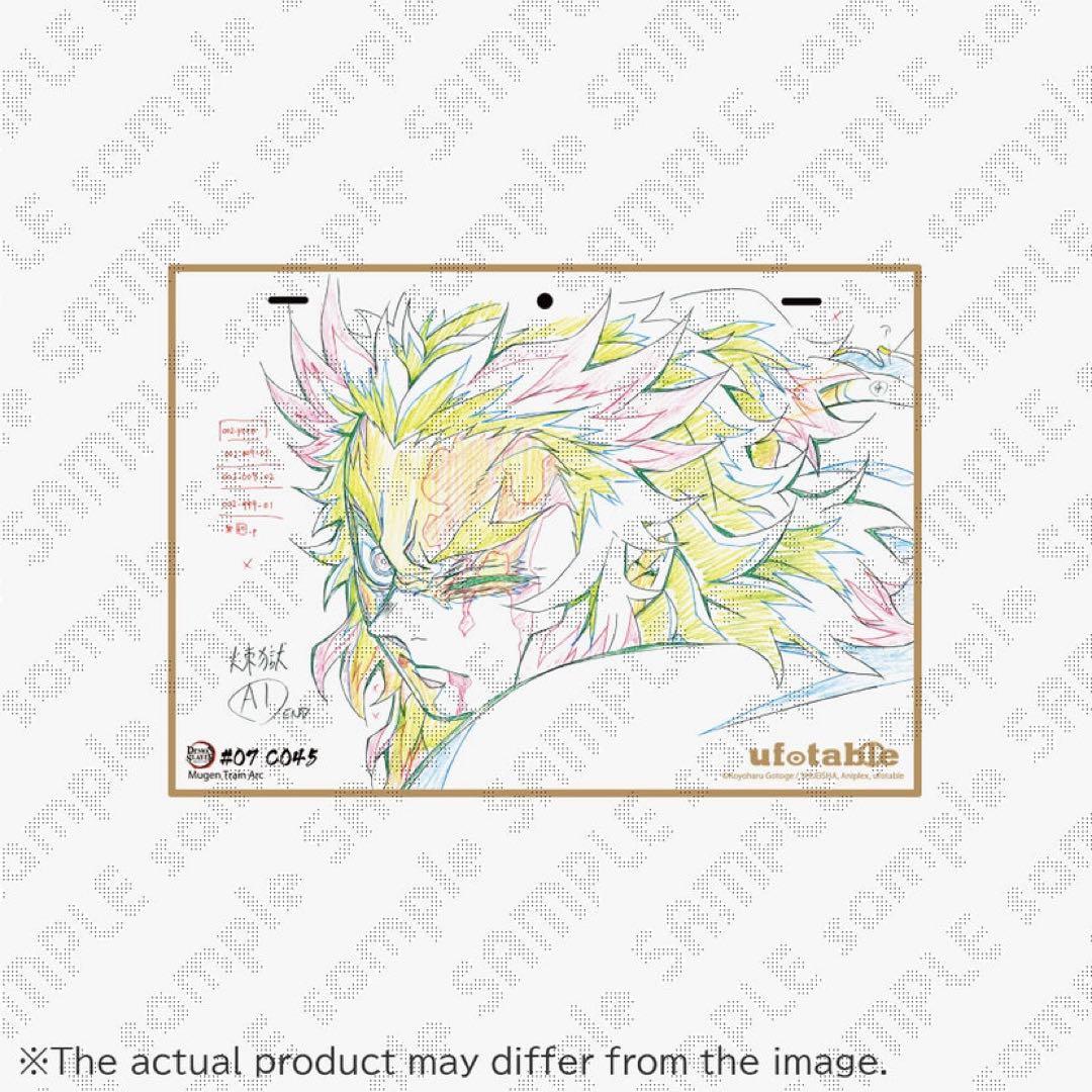鬼滅の刃　煉獄杏寿郎　アクリル原画色紙　A4